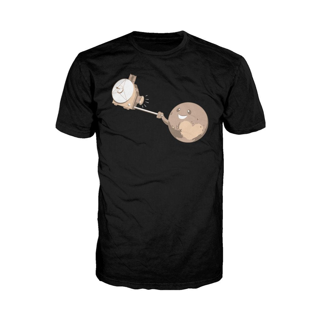Weird Science Pluto Selfie Official Men's T-shirt ()