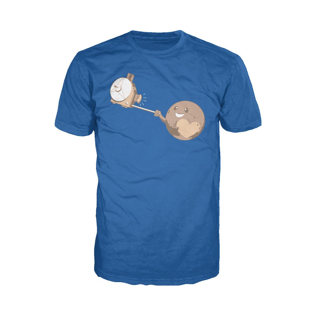 Weird Science Pluto Selfie Official Men's T-shirt ()