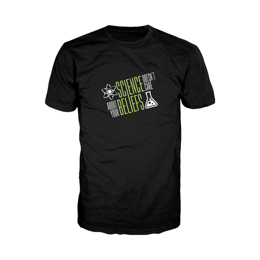 Weird Science Science Doesn't Care Official Men's T-shirt ()