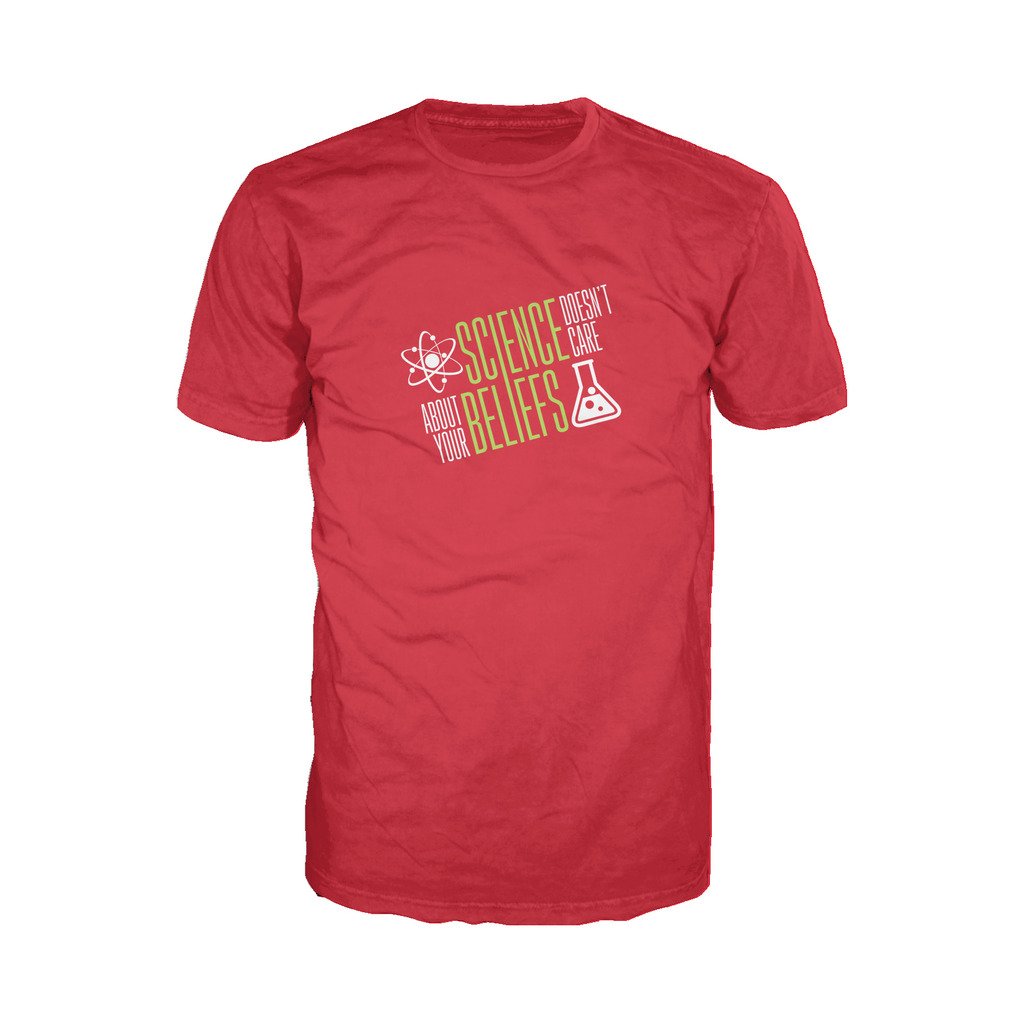 Weird Science Science Doesn't Care Official Men's T-shirt ()