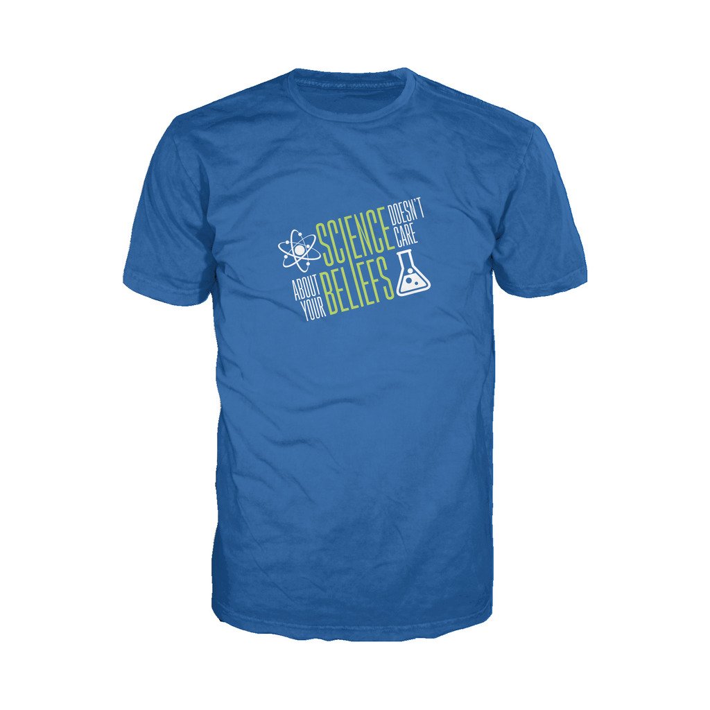 Weird Science Science Doesn't Care Official Men's T-shirt ()