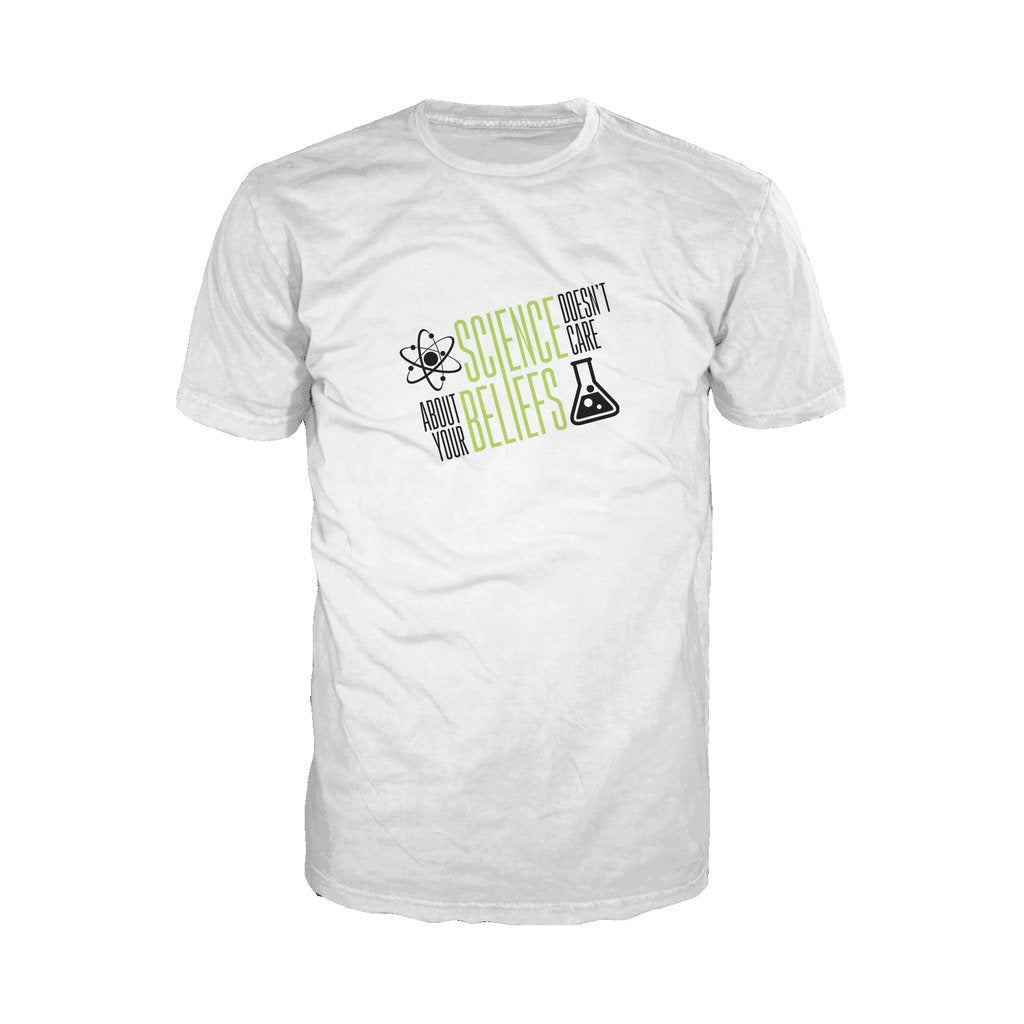 Weird Science Science Doesn't Care Official Men's T-shirt ()