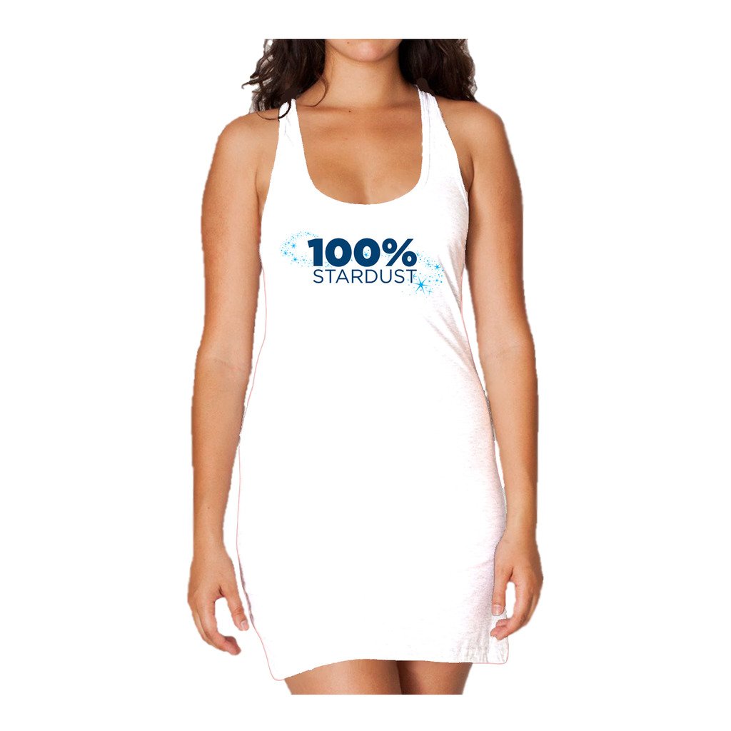 Weird Science 100% Stardust Official Women's Long Tank Dress ()