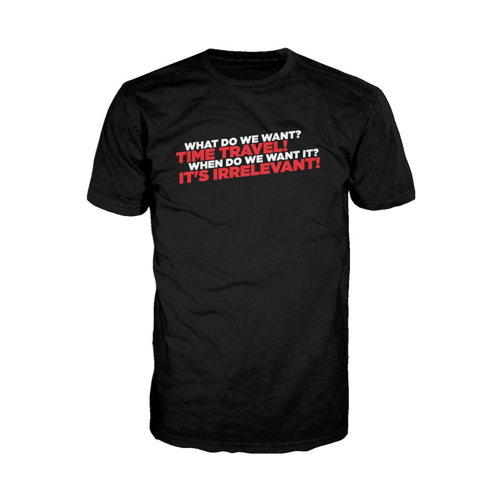 Weird Science Time Travel Official Men's T-shirt ()