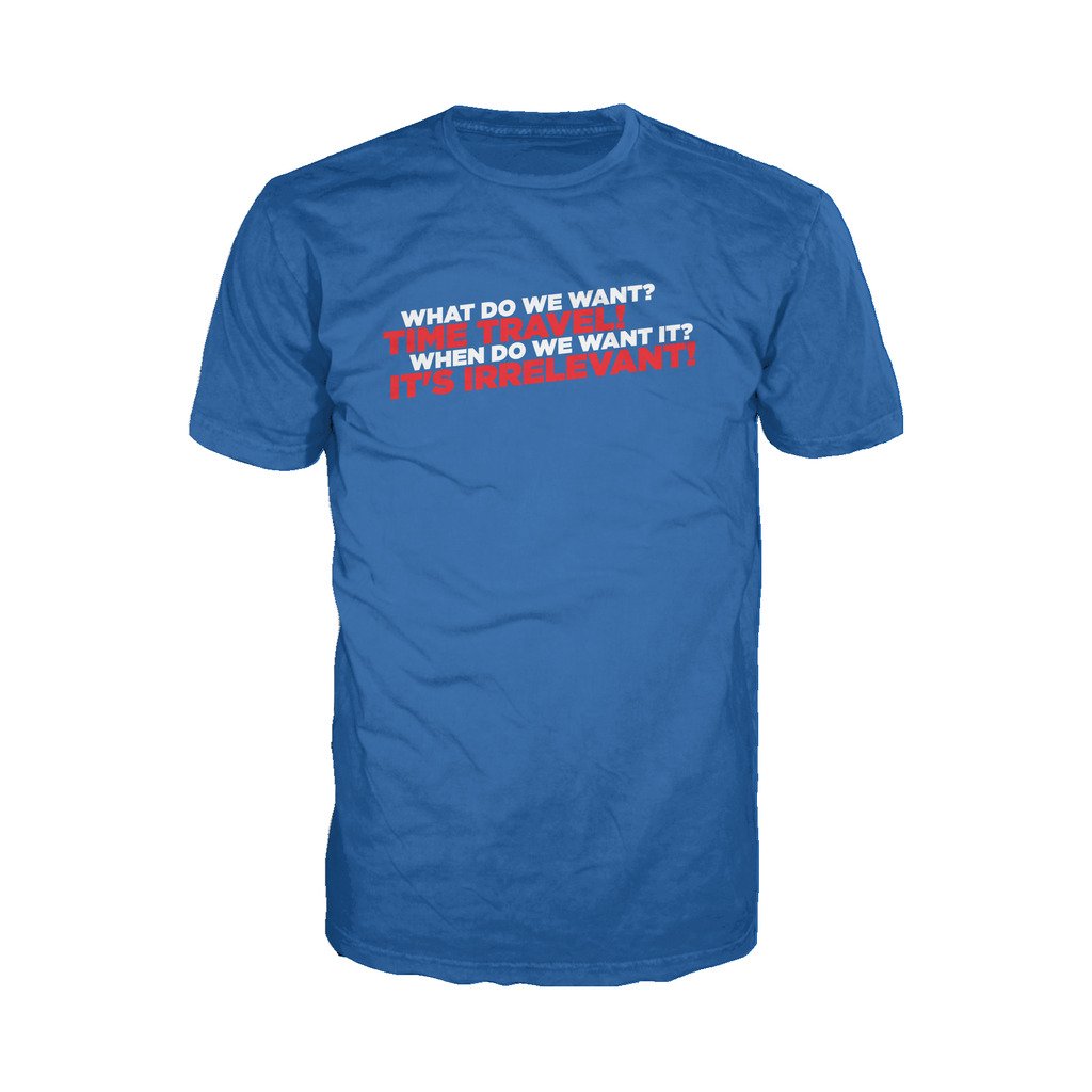 Weird Science Time Travel Official Men's T-shirt ()