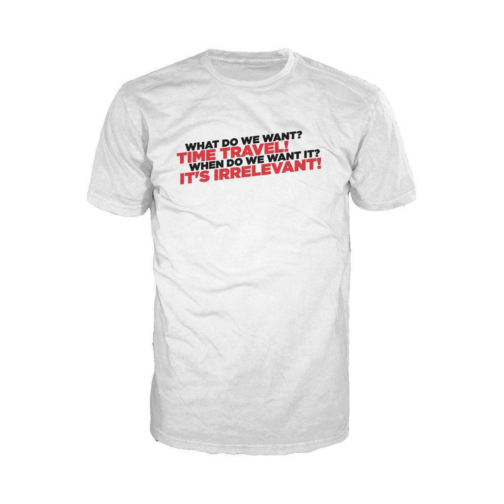 Weird Science Time Travel Official Men's T-shirt ()