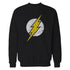 DC Comics Flash Modern Distressed Logo Official Sweatshirt ()