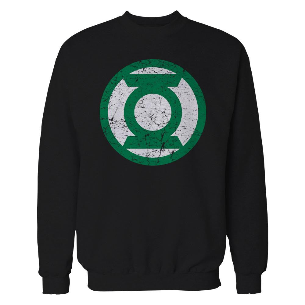 DC Comics Green Lantern Distressed Logo Official Sweatshirt ()