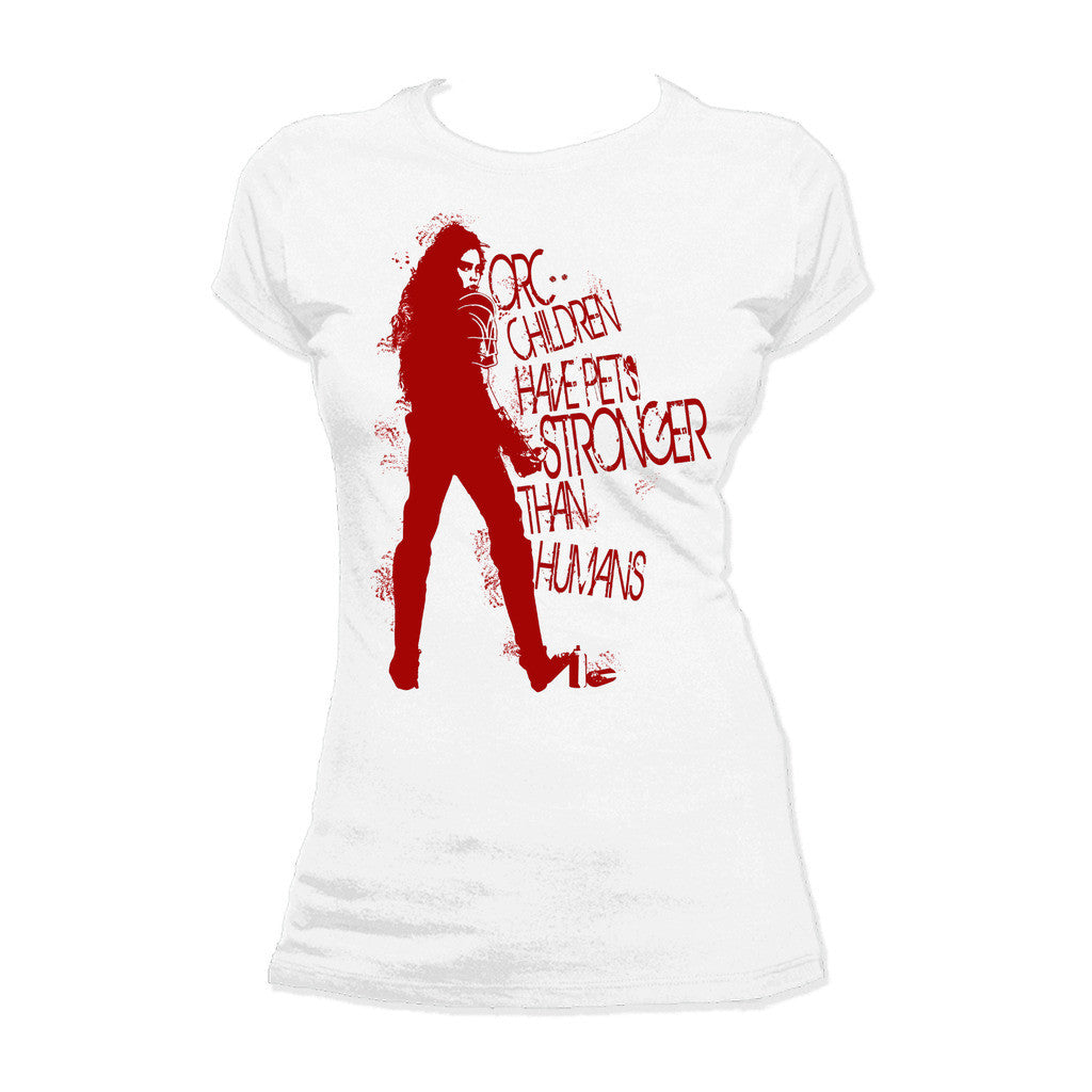 Warcraft Garona Stencil Orc Children Official Women's T-shirt ()