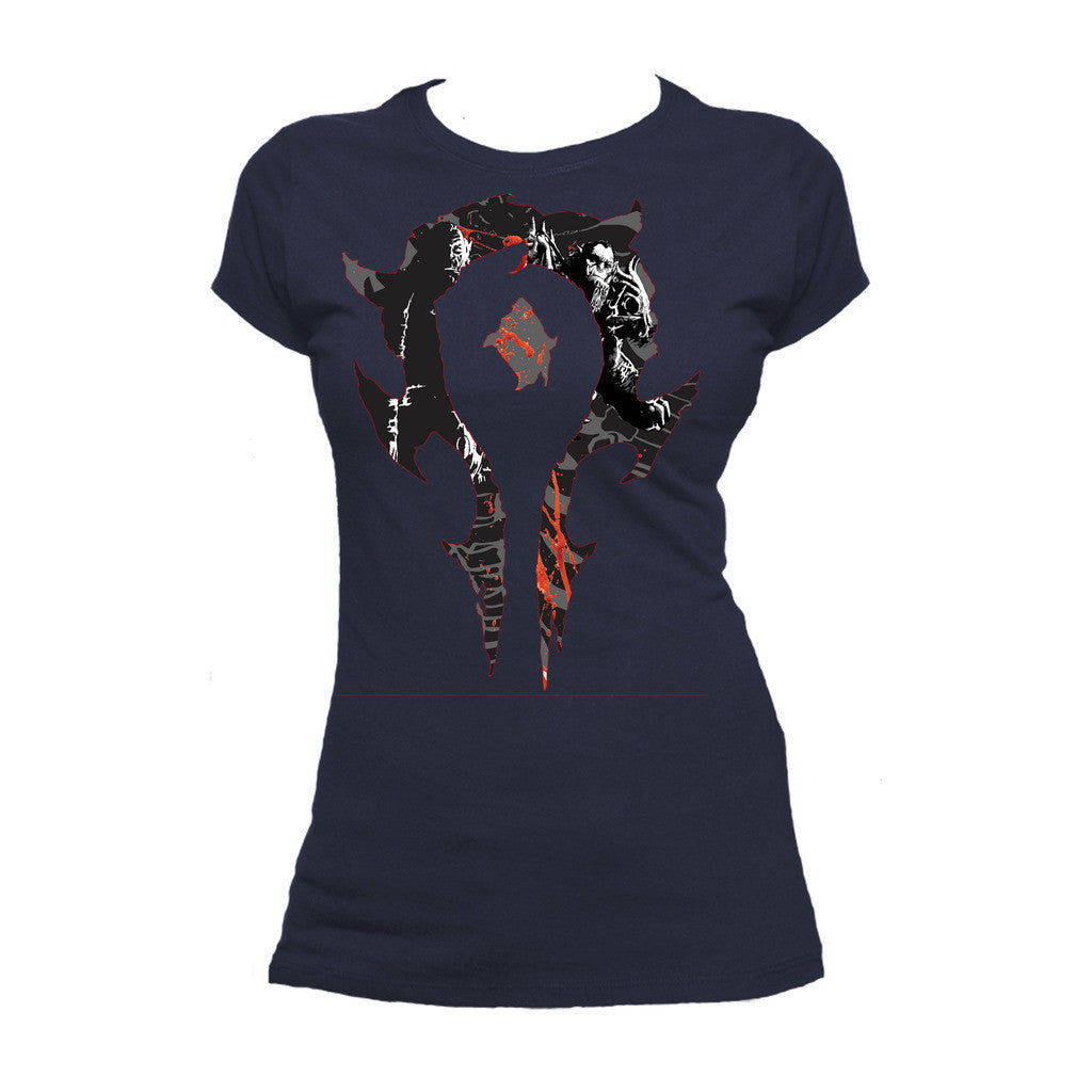 Warcraft Horde Logo Compilation Official Women's T-shirt ()