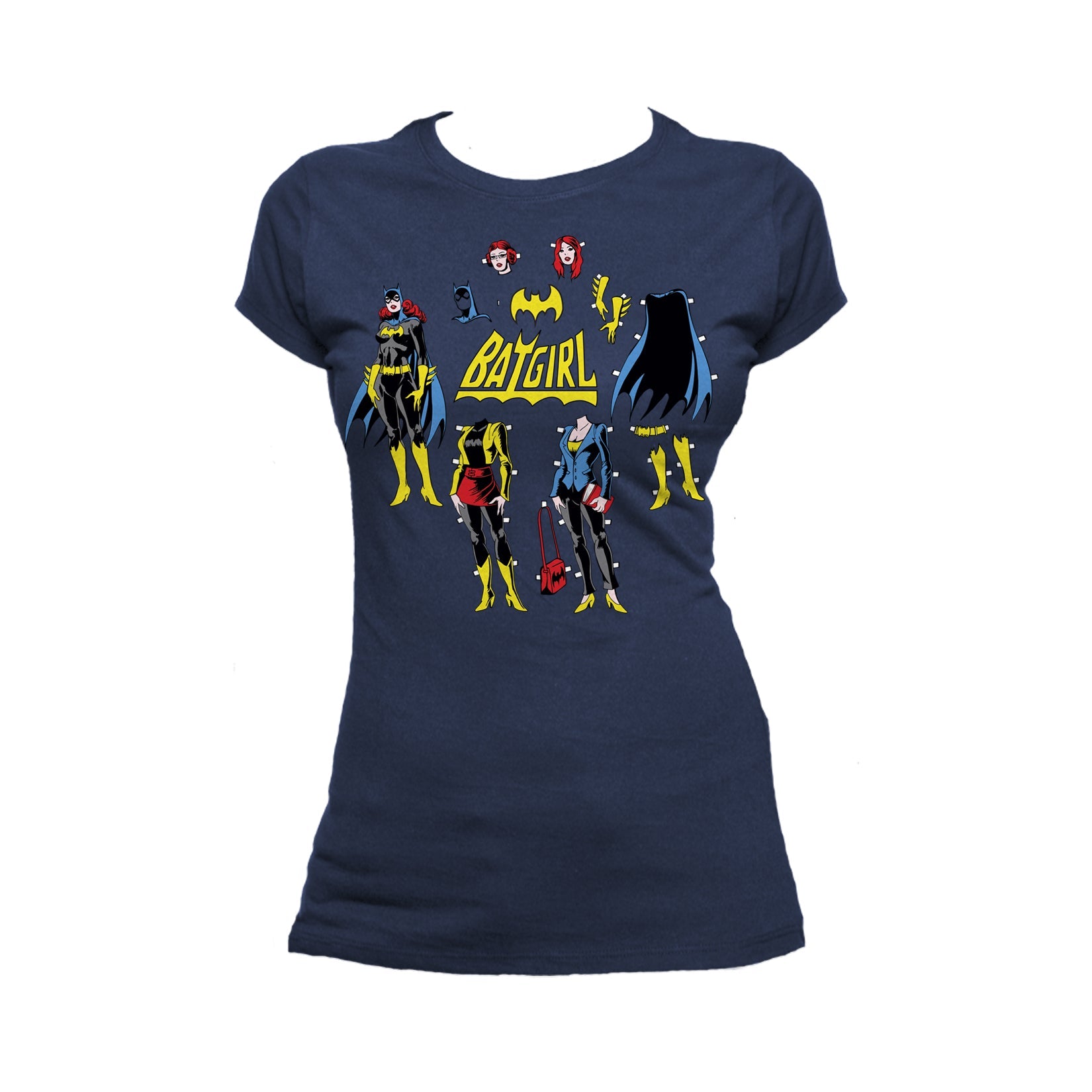 DC Comics Batgirl Logo Cut Out Official Women's T-shirt ()