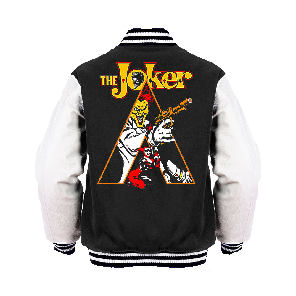 DC Comics Joker Clockwork Official Varsity Jacket ()