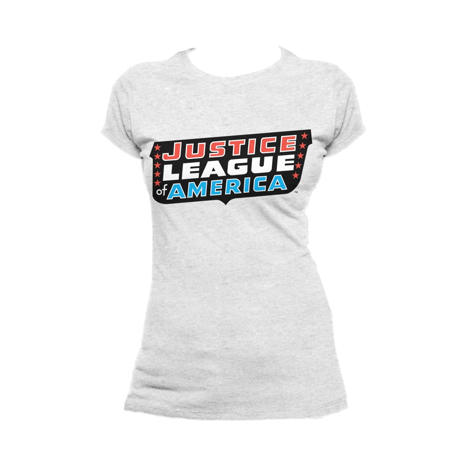 DC Comics Justice League JLA Classic Logo Official Women's T-shirt ()