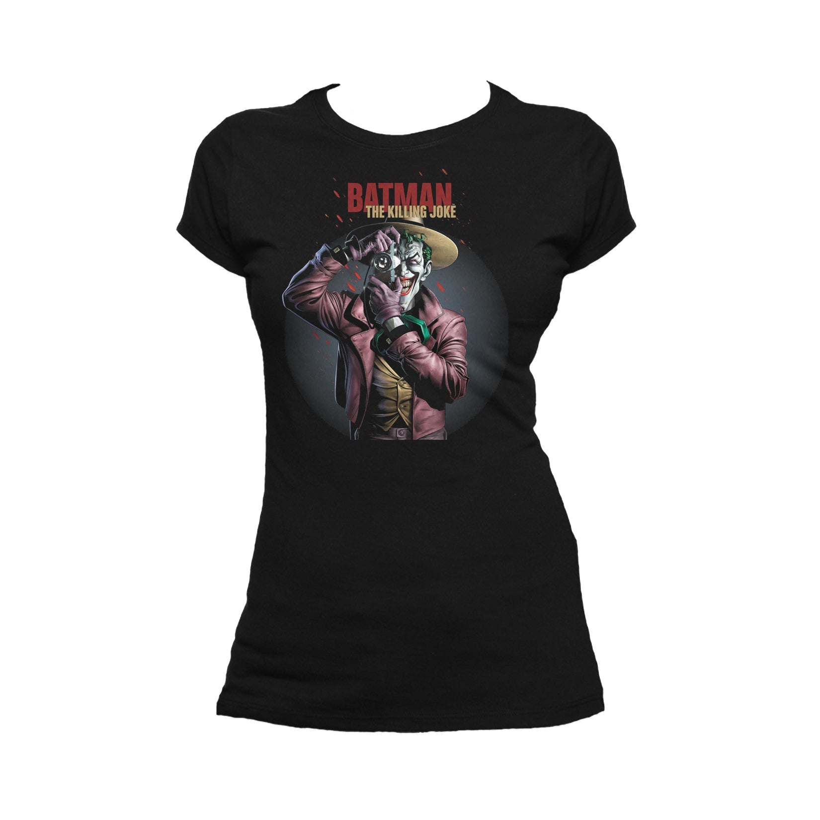 DC Comics Joker Killing Joke Official Women's T-shirt ()