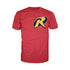 DC Comics Robin Logo Breast Official Men's T-shirt ()