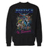 DC Comics Justice League Retro 80s Served Official Sweatshirt ()