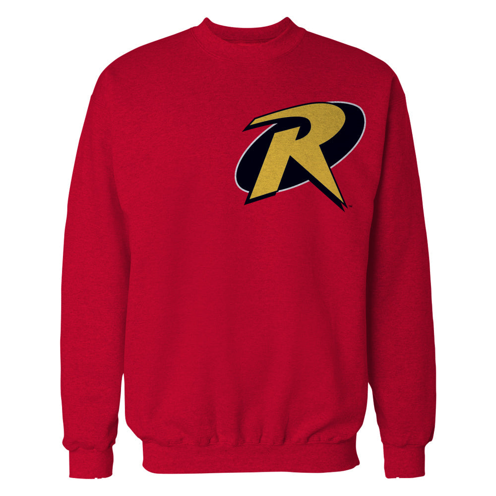 DC Comics Robin Logo Breast Official Sweatshirt ()