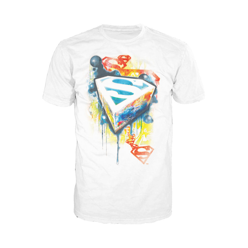 DC Comics Superman Graffiti Official Men's T-shirt ()