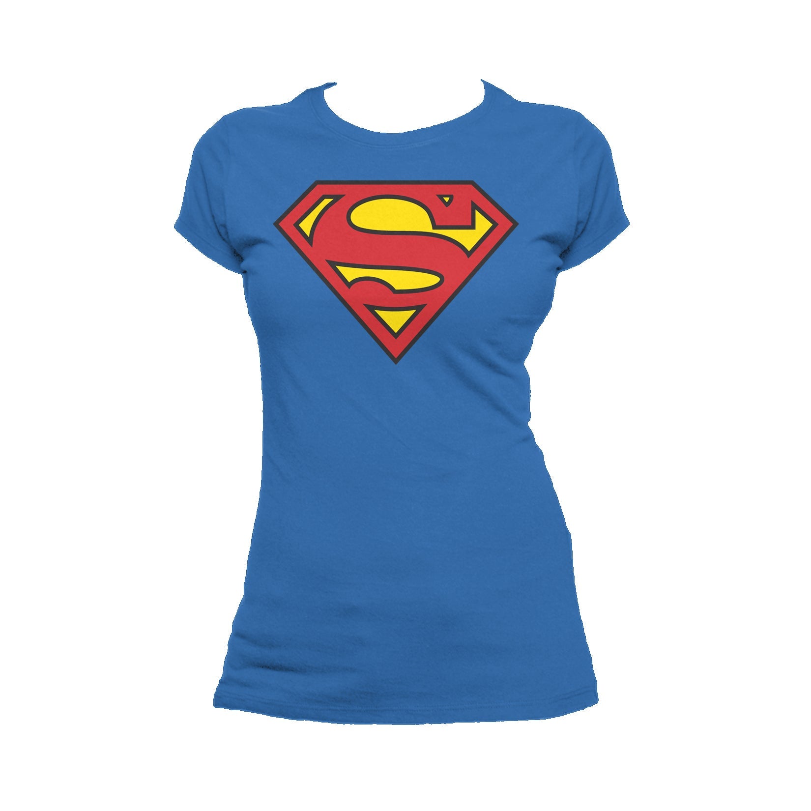 DC Comics Superman Logo Classic Official Women's T-shirt ()