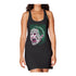 DC Suicide Squad Harley Joker Quinn Face Tattoo Official Women's Long Tank Dress ()