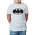 DC Comics Batman Logo Grey Official Kid's T-Shirt ()