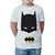 DC Comics Batman Logo Mask Official Kid's T-Shirt ()