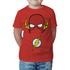 DC Comics Flash Logo Mask Official Kid's T-Shirt ()