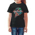 DC Comics Justice League Logo Group Action Official Kid's T-Shirt ()