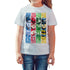 DC Comics Justice League Stripped Official Kid's T-shirt ()