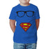 DC Comics Superman Logo Glasses Official Kid's T-Shirt ()