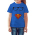 DC Comics Superman Logo Glasses Official Kid's T-Shirt ()