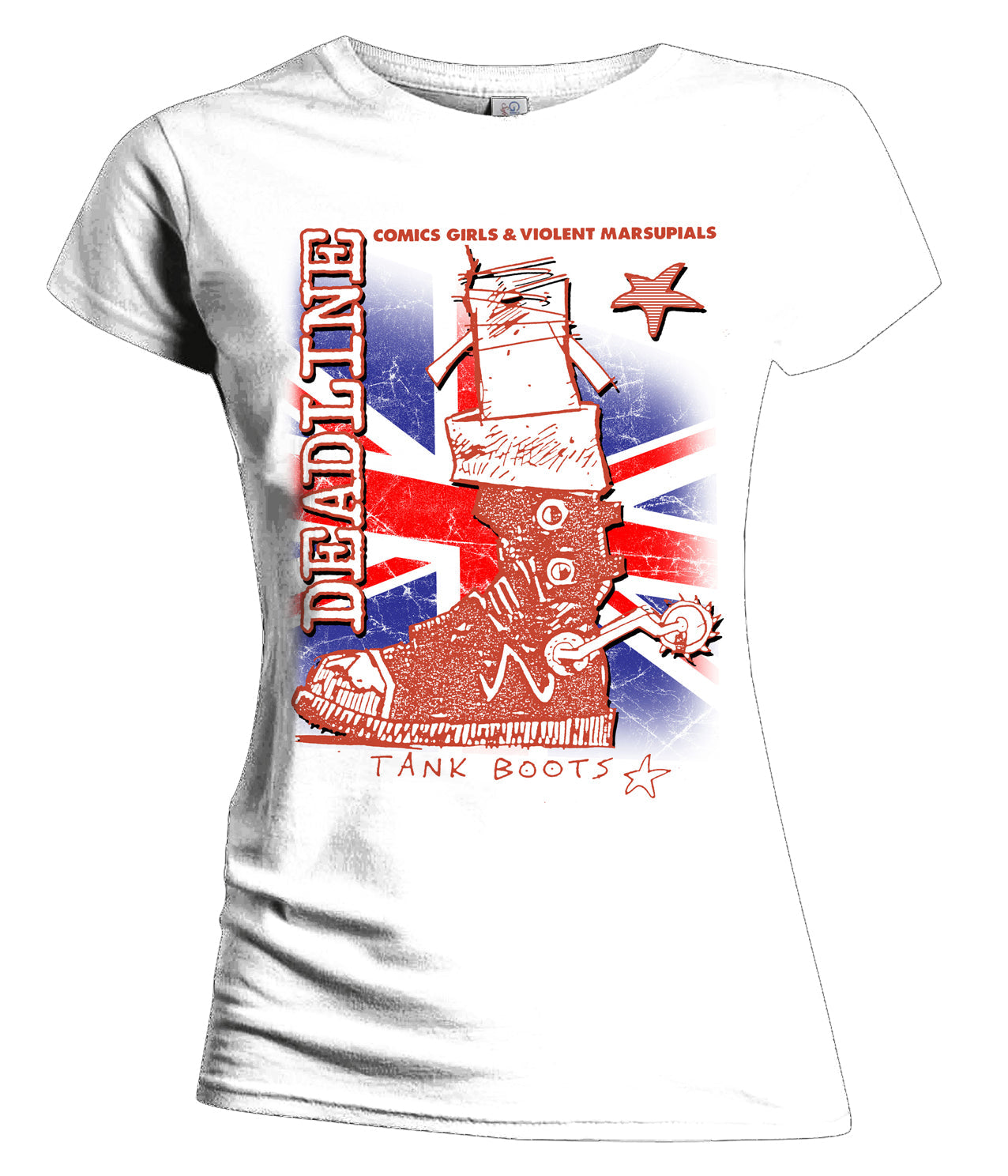 Deadline 0 Tank Boots Official Women's T-shirt ()