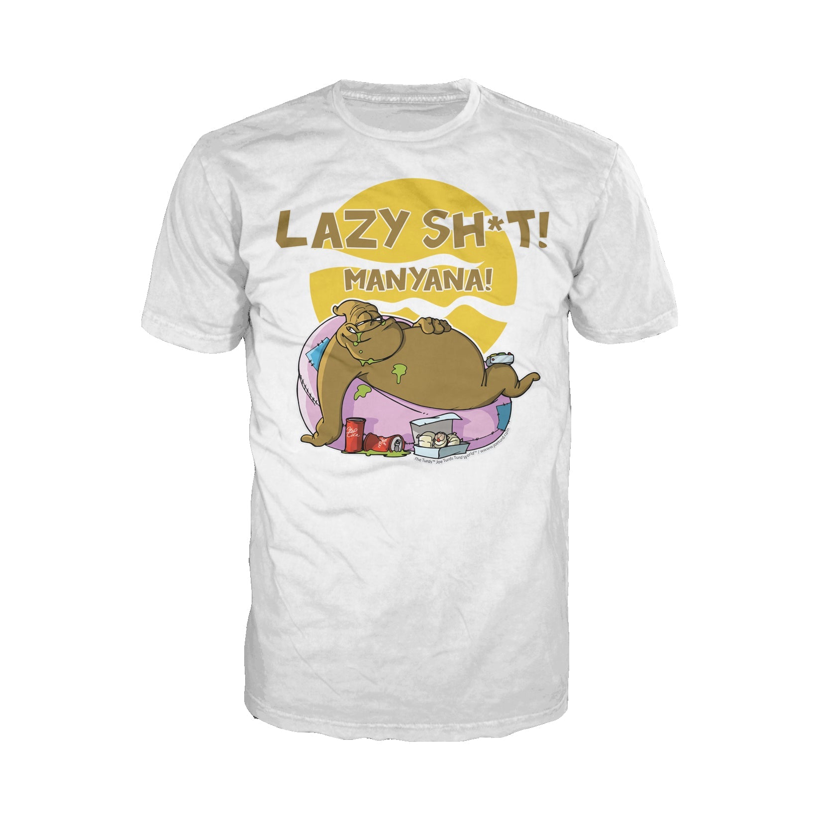 Joe Turds Lazy Sh#t Official Men's T-Shirt ()