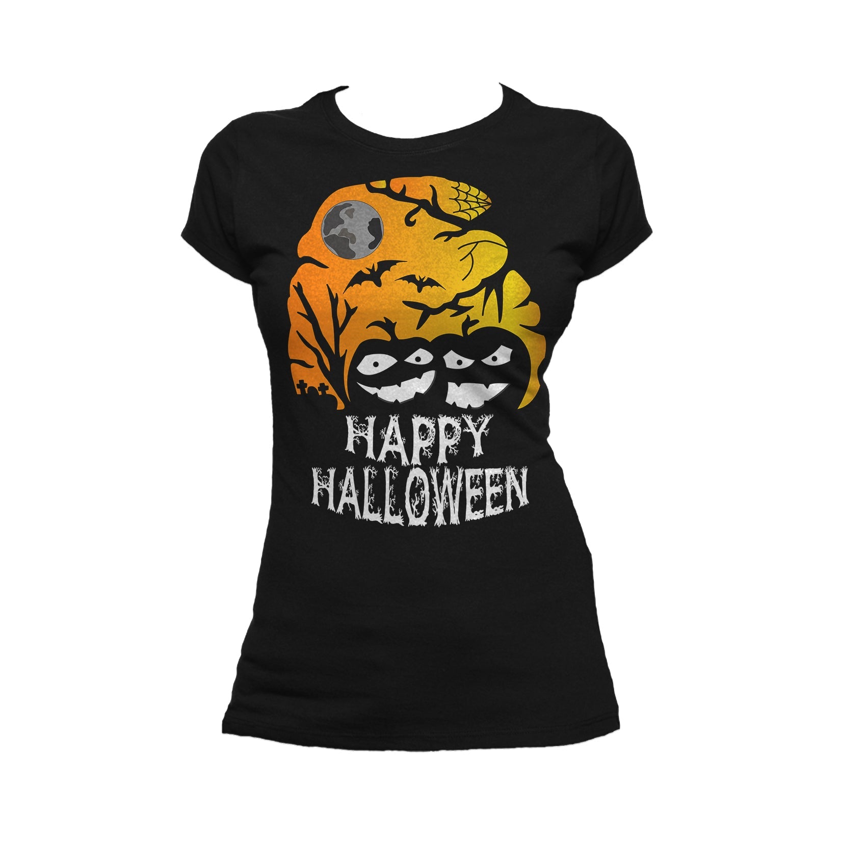 Halloween Hipster Happy Official Women's T-shirt ()