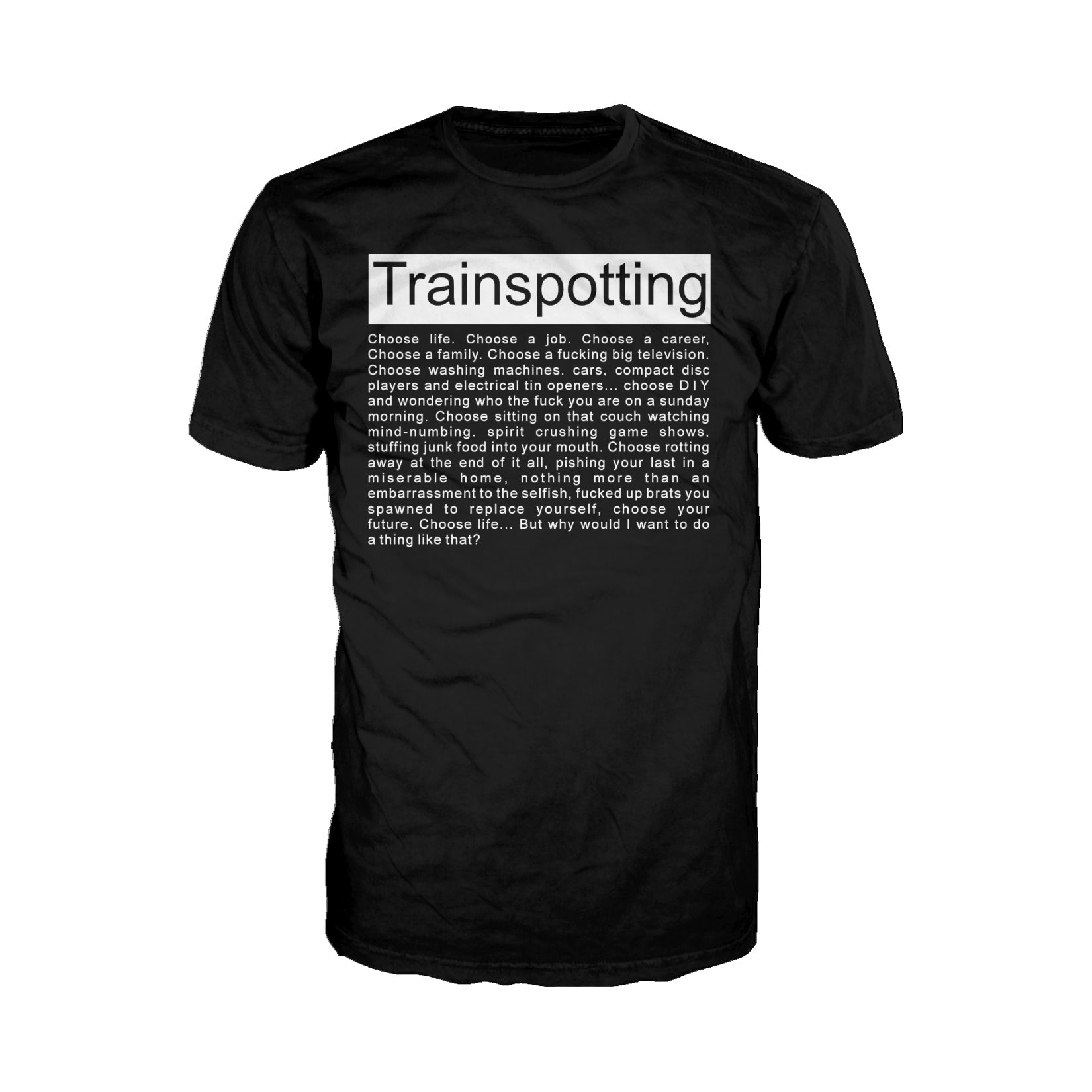 UA Just for Lolz Trainspotting Men's T-shirt ()