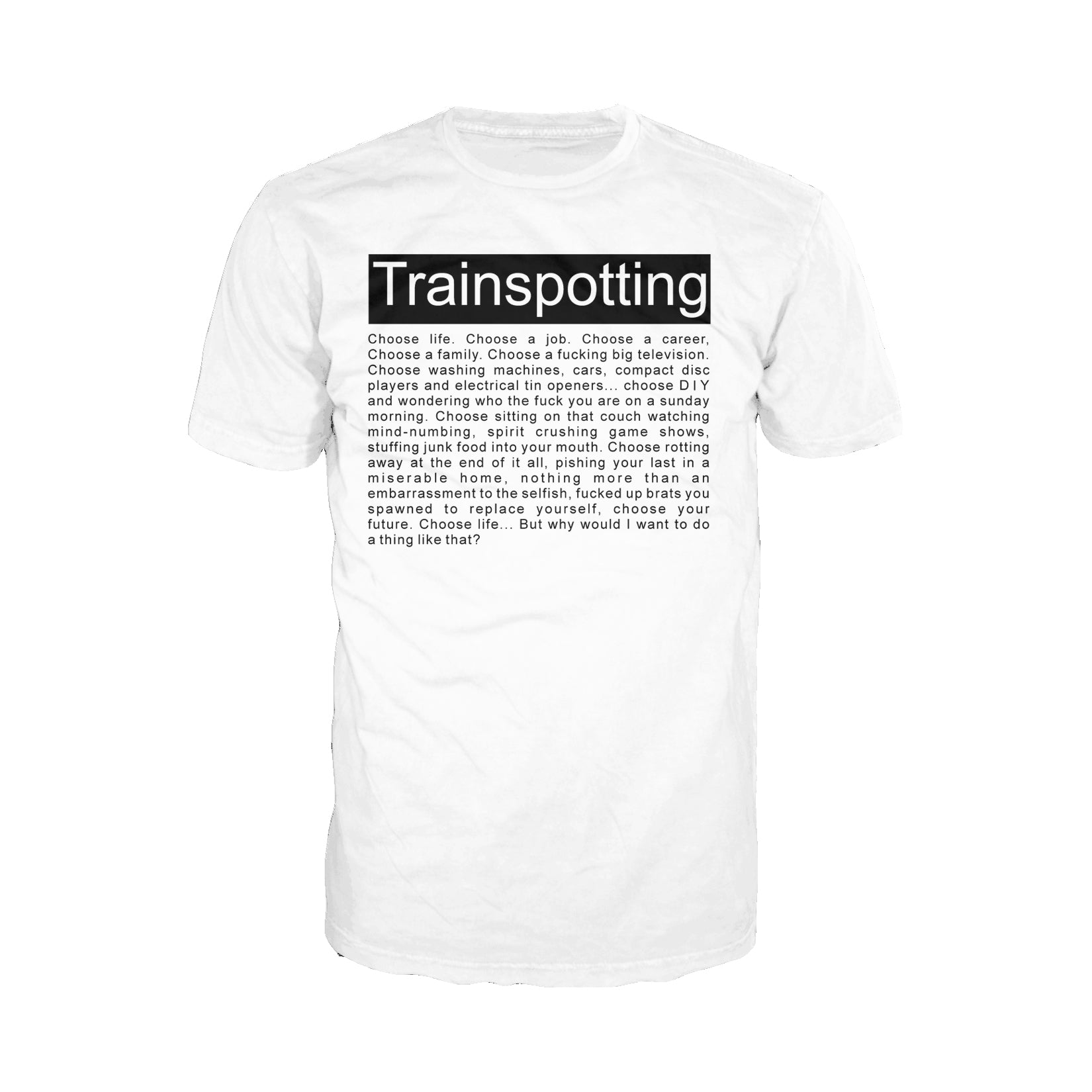 UA Just for Lolz Trainspotting Men's T-shirt ()