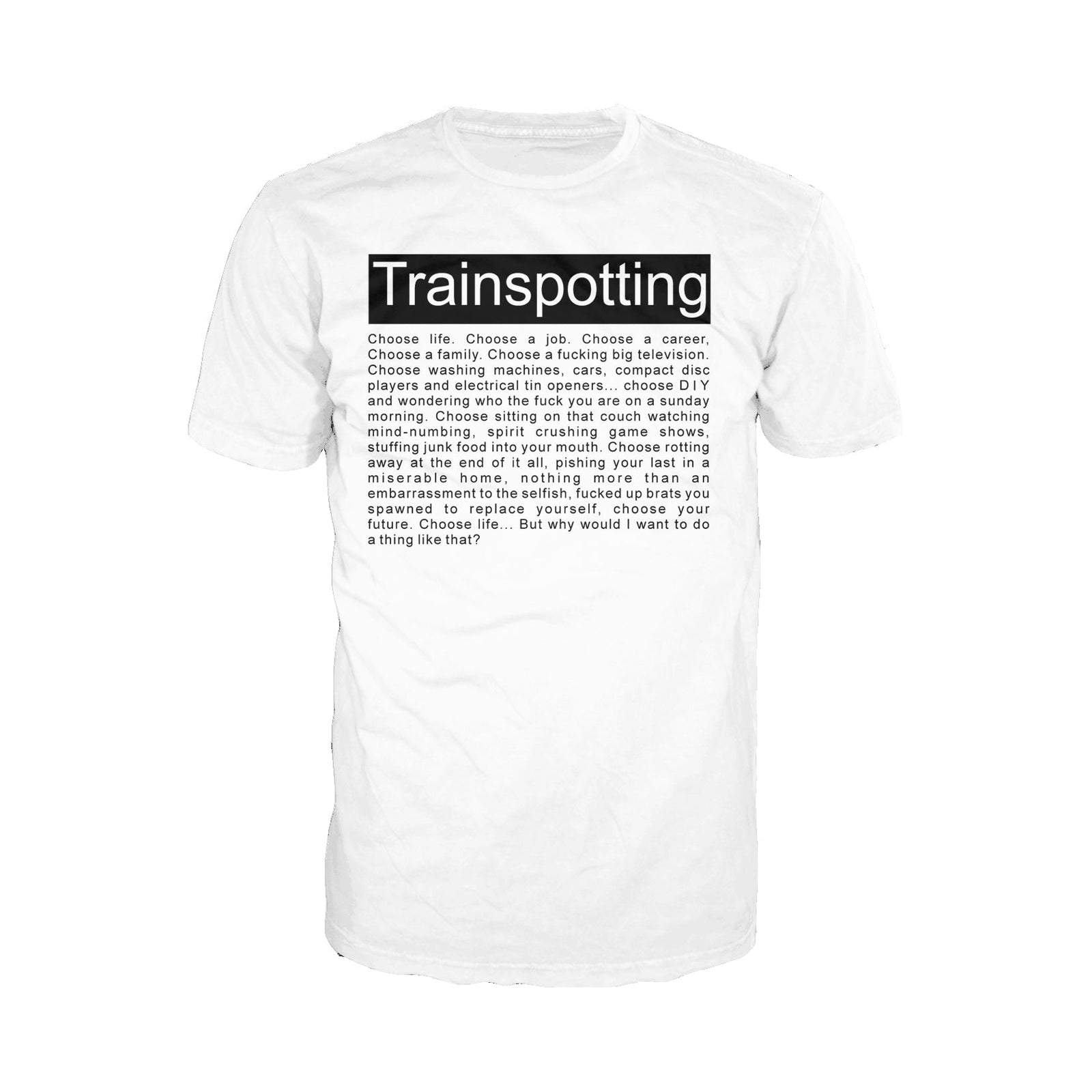 UA Just for Lolz Trainspotting Men's T-shirt ()
