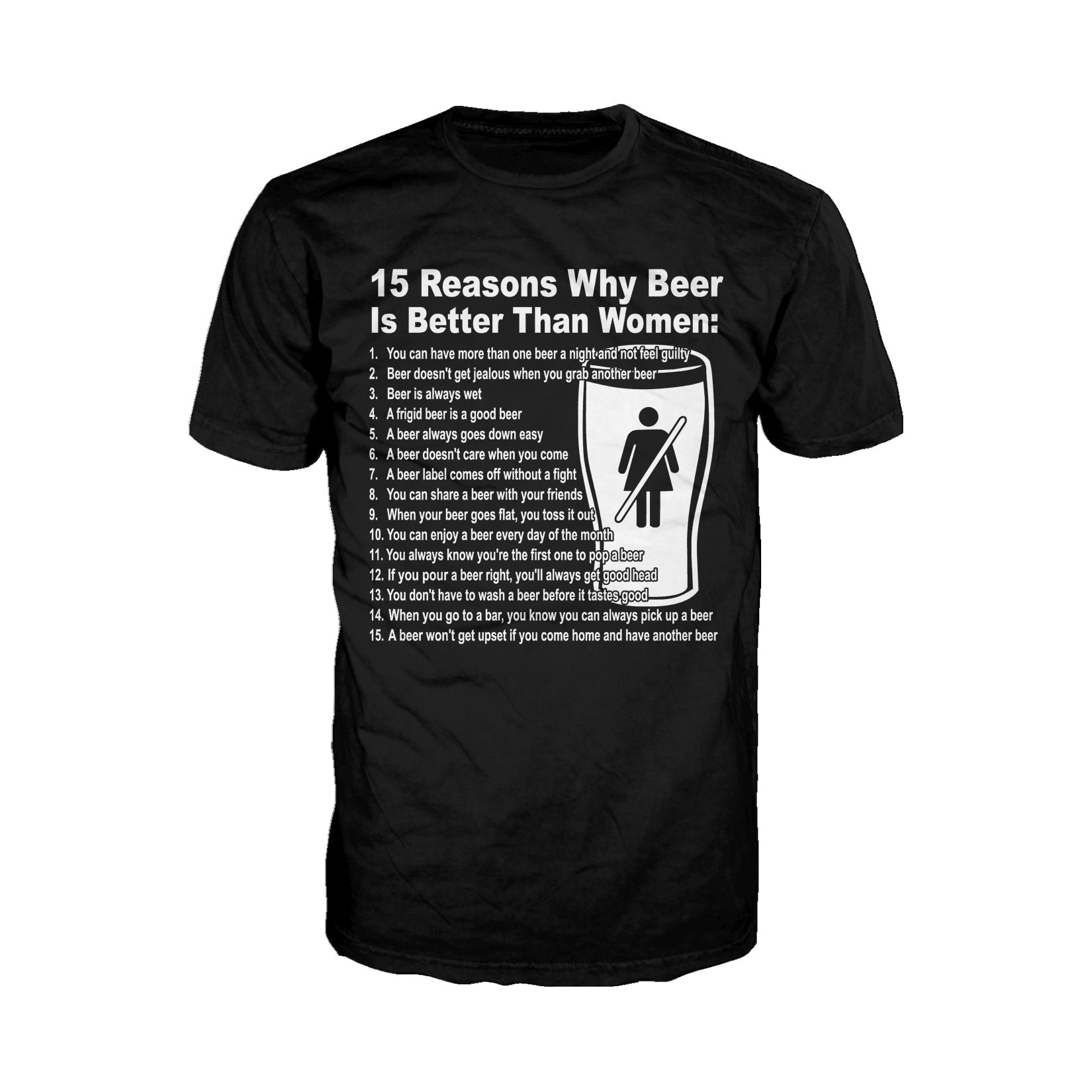 UA Just for Lolz Why Beer Is Better Men's T-shirt ()