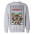 Looney Tunes Tasmanian Devil Xmas Naughty Official Sweatshirt (Heather )