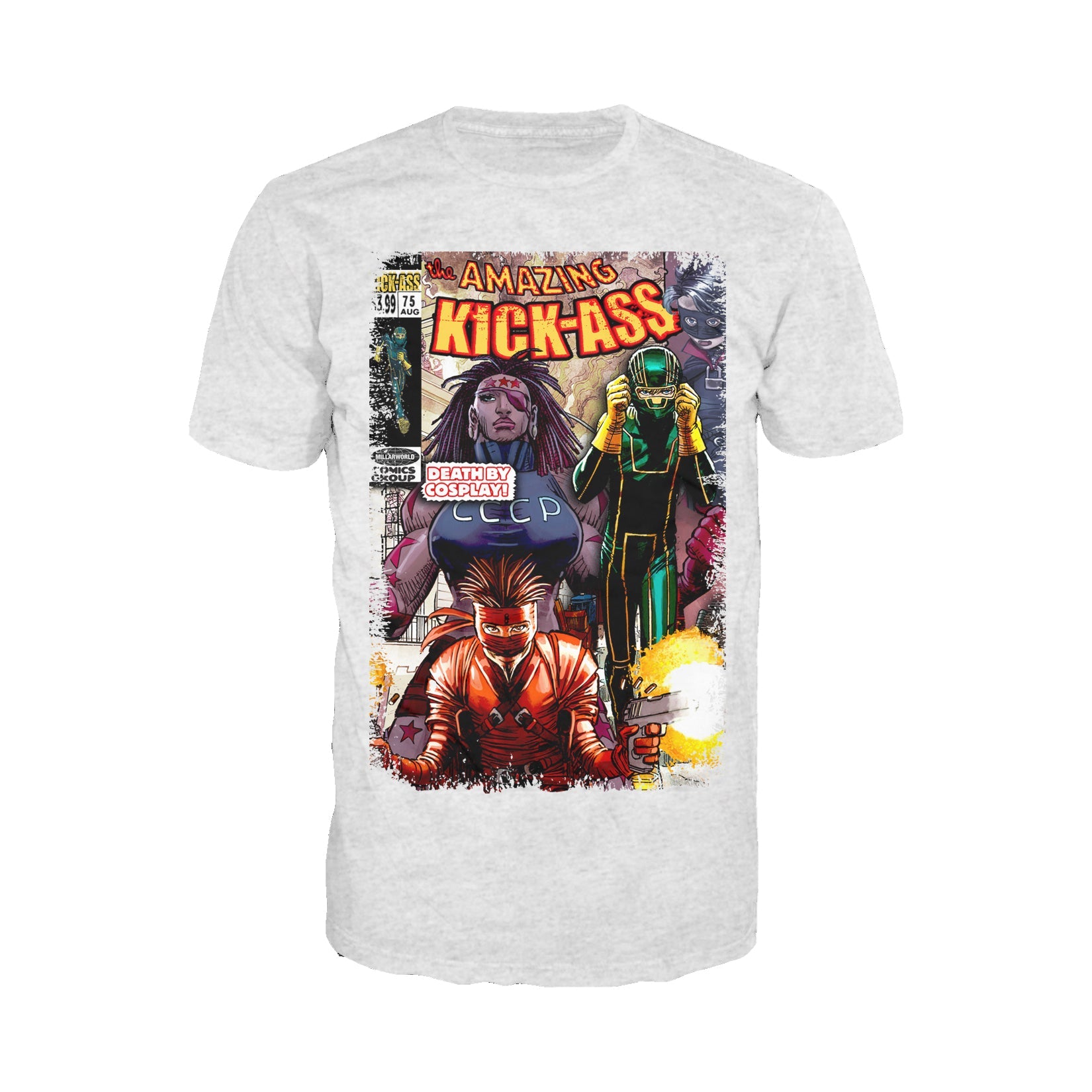 Kick-Ass Remix Cover Amazing Official Men's T-Shirt ()