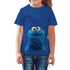 Sesame Street Cookie Monster Photo Official Kid's T-Shirt ()