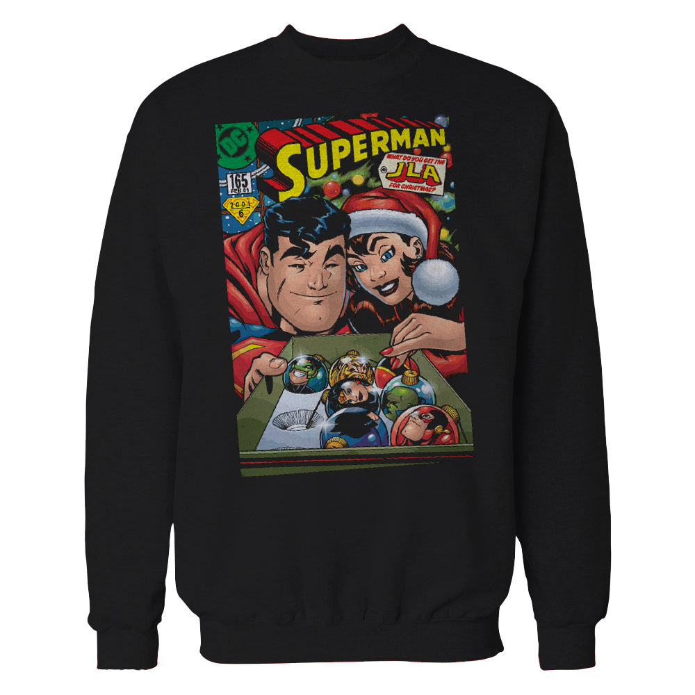 DC Comics Superman Cover 165 Xmas Official Sweatshirt ()