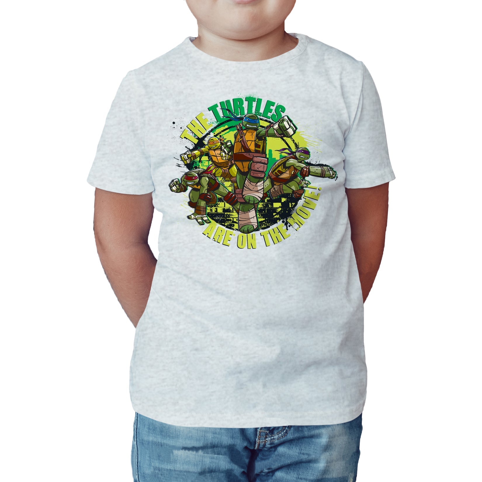 TMNT Gang Move Official Kid's T-Shirt ()