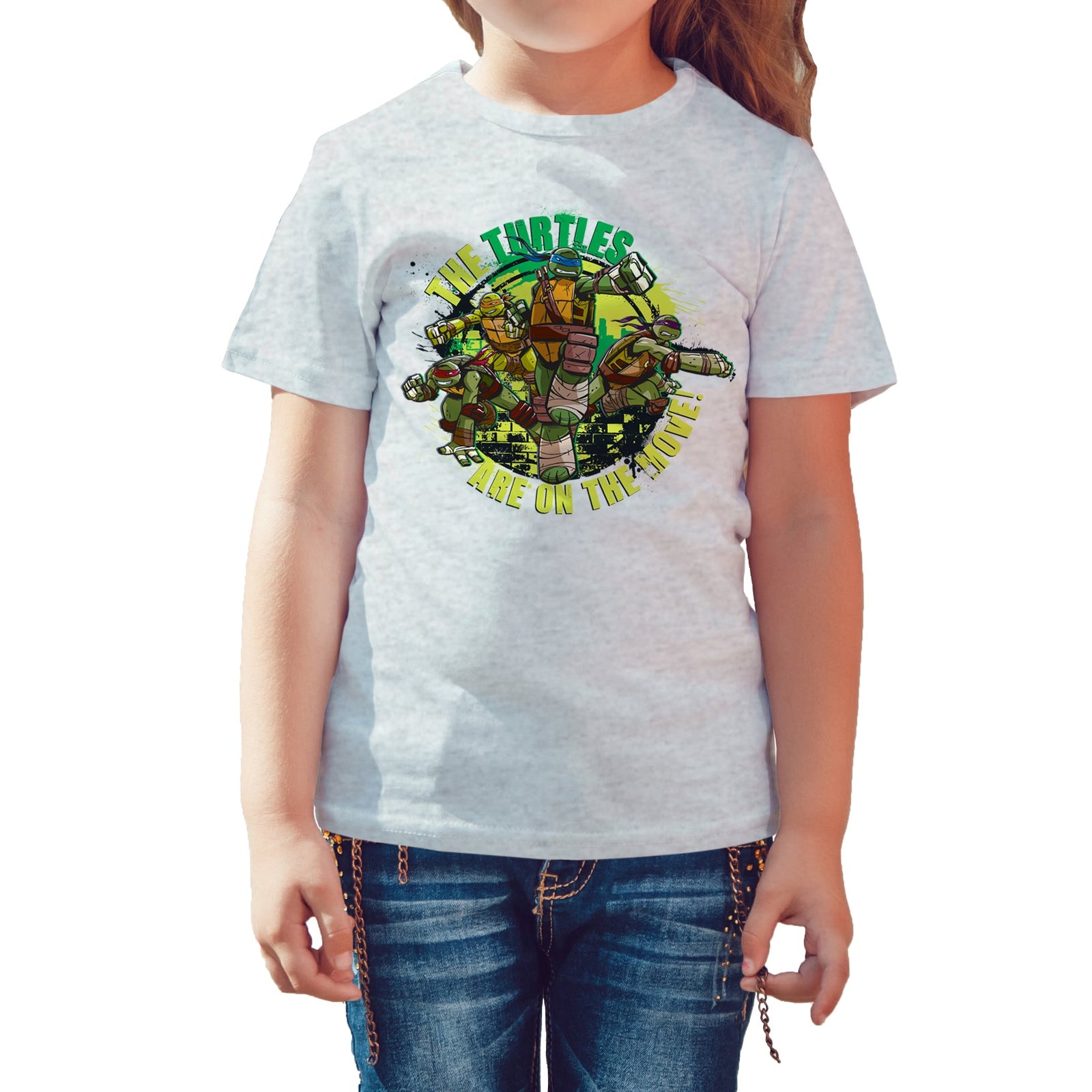 TMNT Gang Move Official Kid's T-Shirt ()