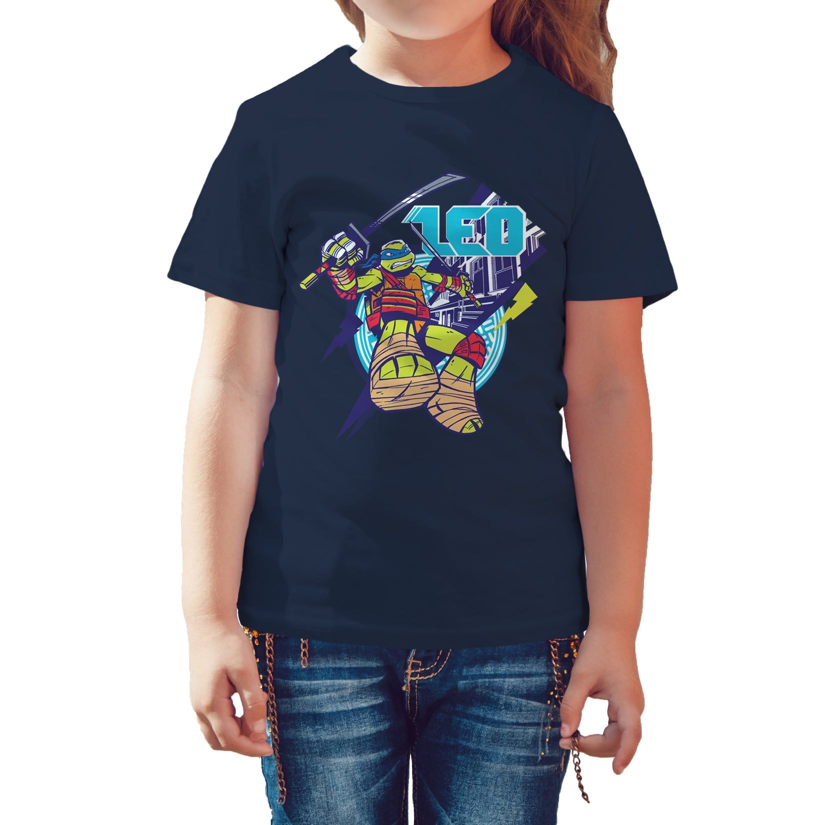 TMNT Leonardo Leo Official Kid's T-Shirt ()