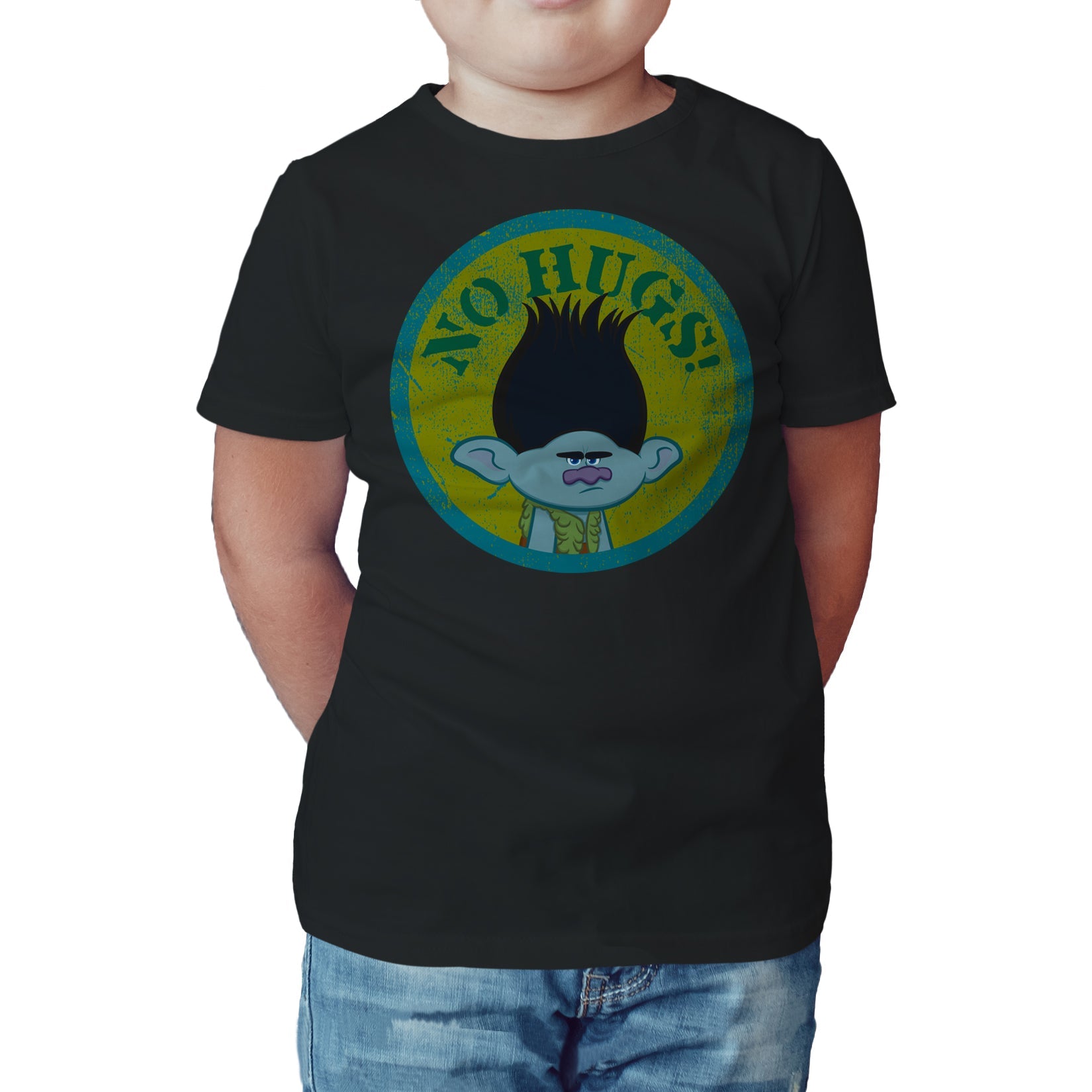 Trolls No Hugs Official Kid's T-Shirt ()