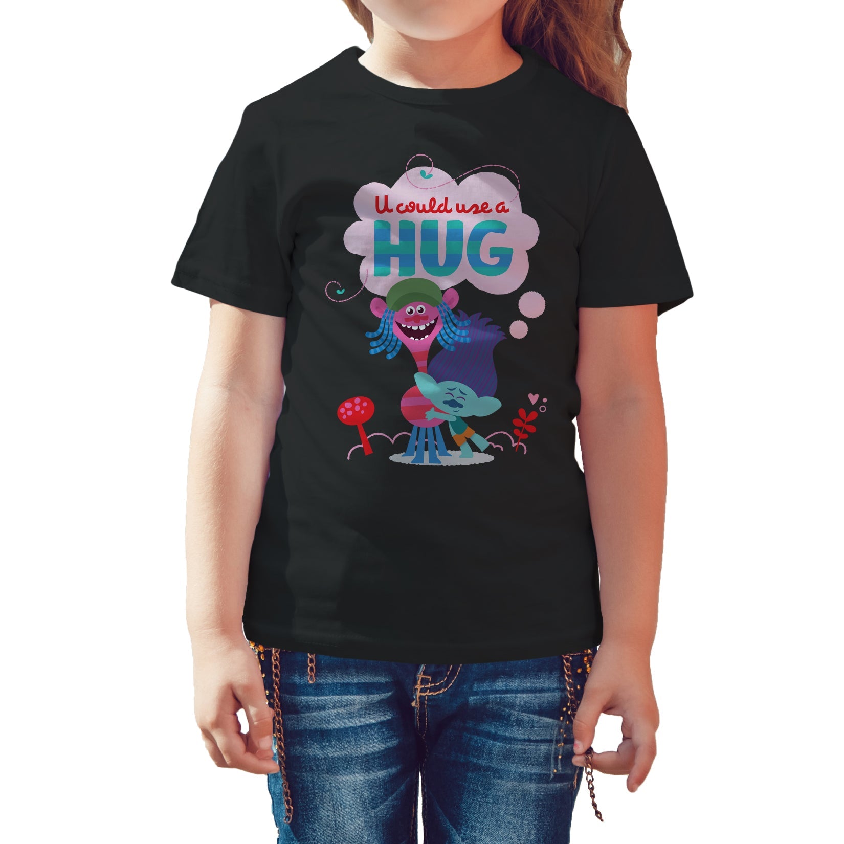 Trolls Use Hug Official Kid's T-Shirt ()