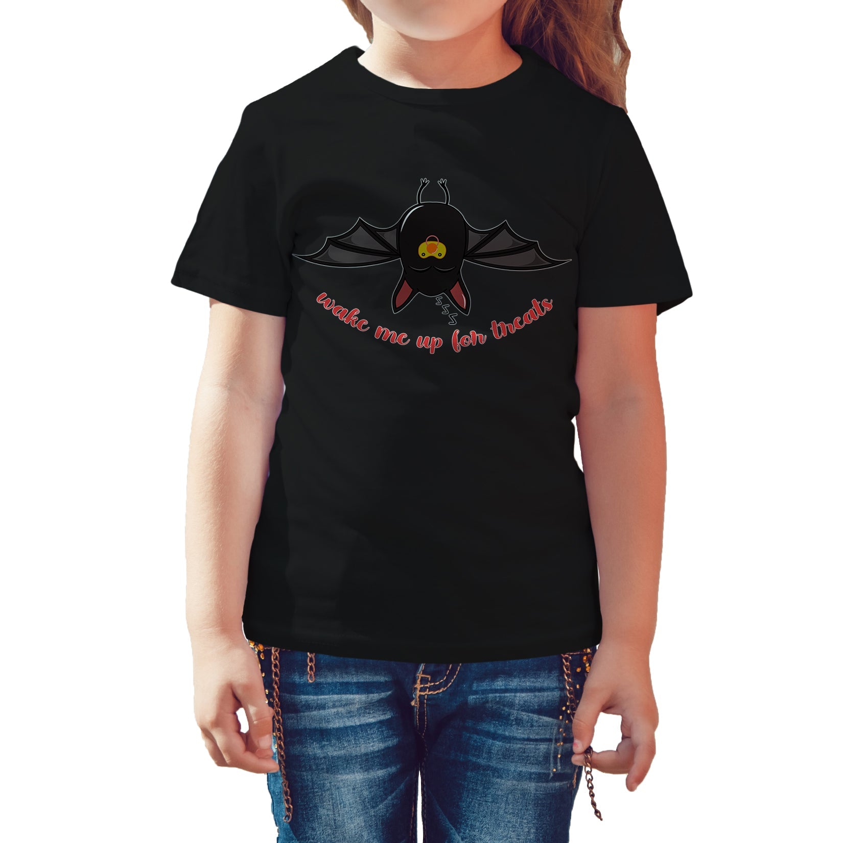 Halloween Hipster Wake Me Up For Treats Official Kid's T-shirt ()