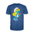 The Smurfs Smurfette Character Flowers Official Men's T-shirt ()