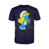 The Smurfs Smurfette Character Flowers Official Men's T-shirt ()